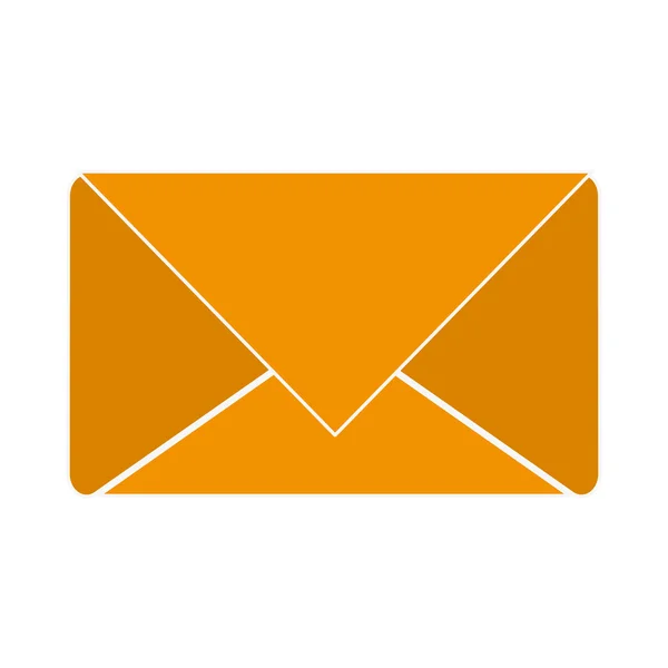 Diseño de mensaje de correo electrónico sobre — Archivo Imágenes Vectoriales