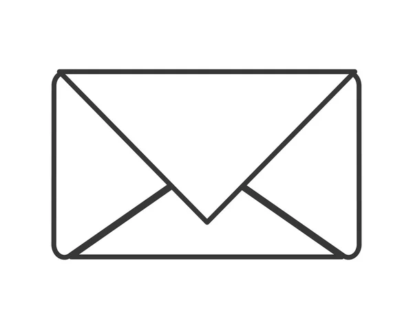 Design von Umschlägen für E-Mails — Stockvektor