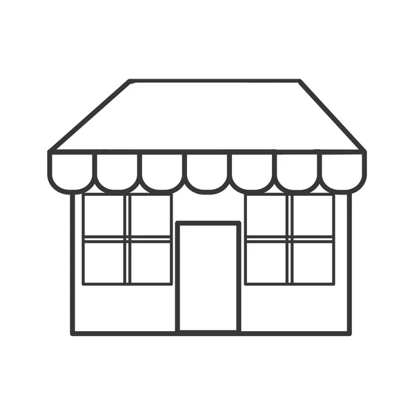 Lagra shop butik design — Stock vektor
