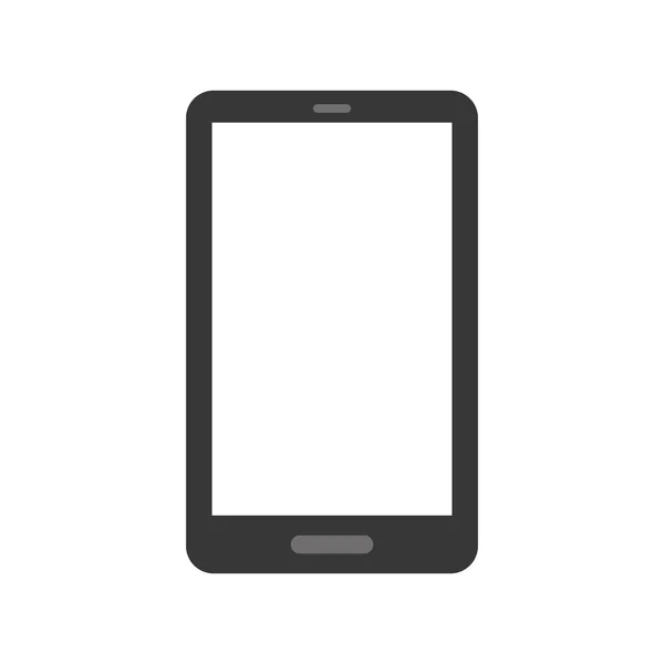 Teléfono inteligente dispositivo gadget diseño — Vector de stock