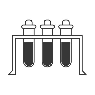 tüp şişesi laboratuvar çizmek