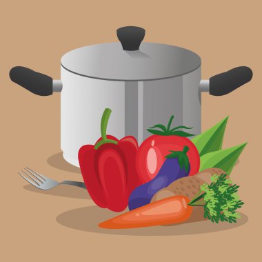 Sebze Organik ve sağlıklı gıda tasarım