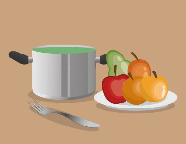 meyve organik ve sağlıklı gıda tasarım