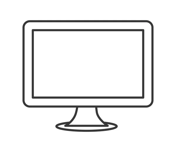 Computer device gadget design — Stock Vector