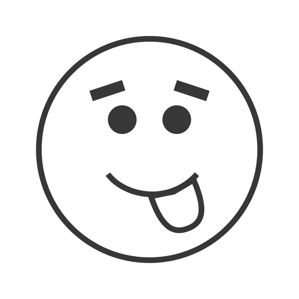 BELJE smiley-ikonen — Stock vektor