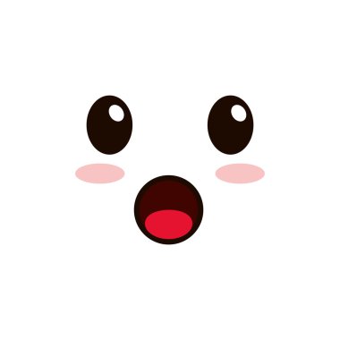 Kawaii yüz ifadesi simgesi