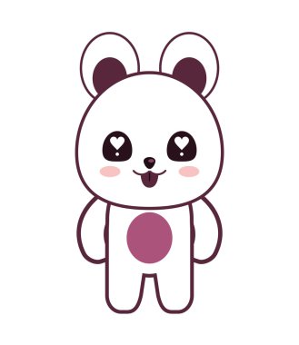 Sevimli tavşan çizgi filmi