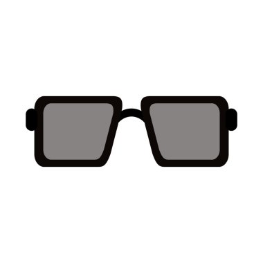 kare çerçeve güneş gözlüğü simgesi