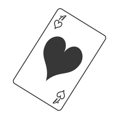 Kalpler kart simgesi