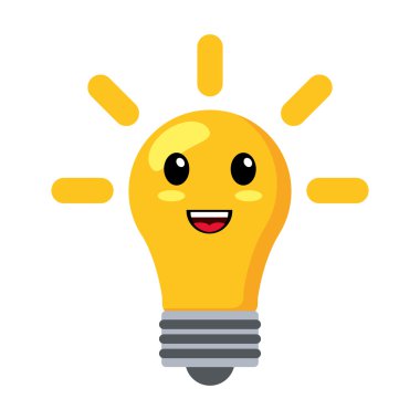 Kawaii ampul simgesi