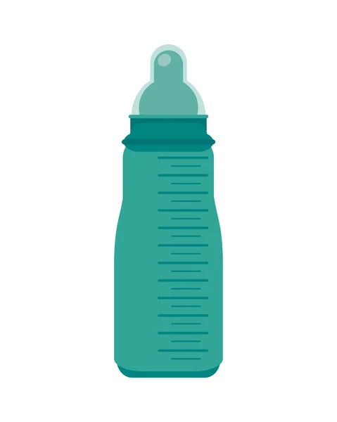 Ikon för babymjölksflaska — Stock vektor