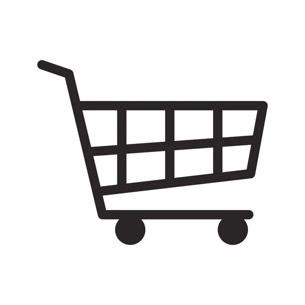 Shopping cart icon — Stock Vector