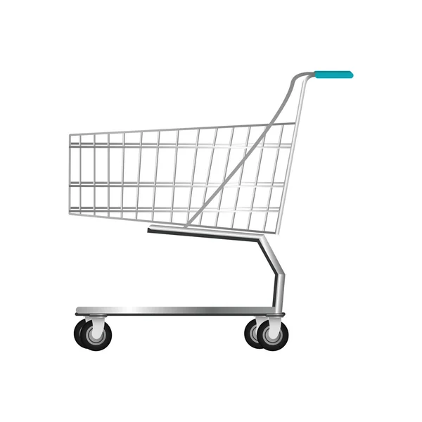Reality shopping cart icon — стоковый вектор