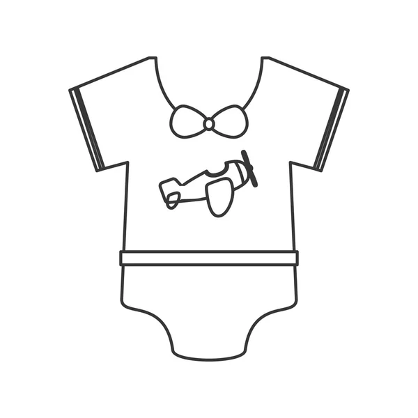 Ícone de bebê onesie —  Vetores de Stock
