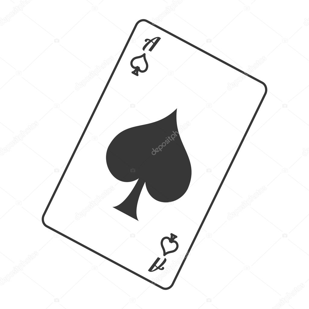 Spade card icon Stock Vector by ©jemastock 121212048