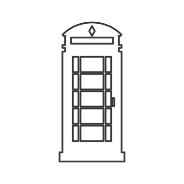 İngilizce telefon kulübesi simgesi