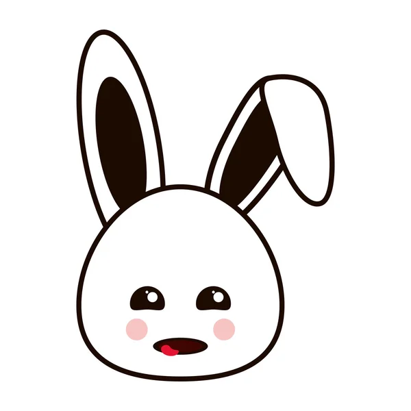 Cute rabbit cartoon — Stock Vector