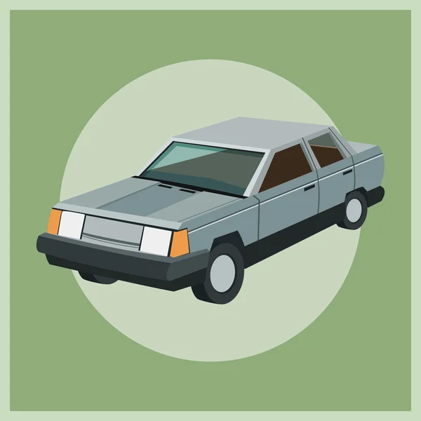 Auto conception de voiture de garage — Image vectorielle