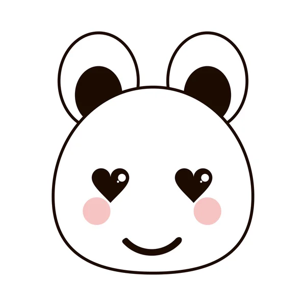 Kawaii bear emoticon icon Stock Vector Image by ©jemastock 121228234