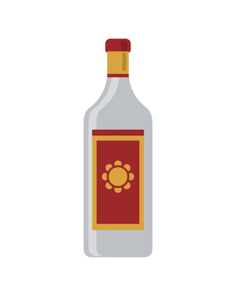 Tequila flaska ikon — Stock vektor