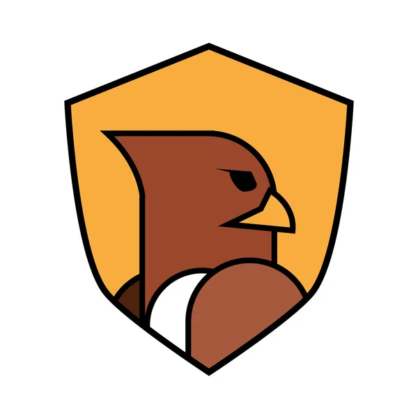 Emblema dell'aquila icona — Vettoriale Stock