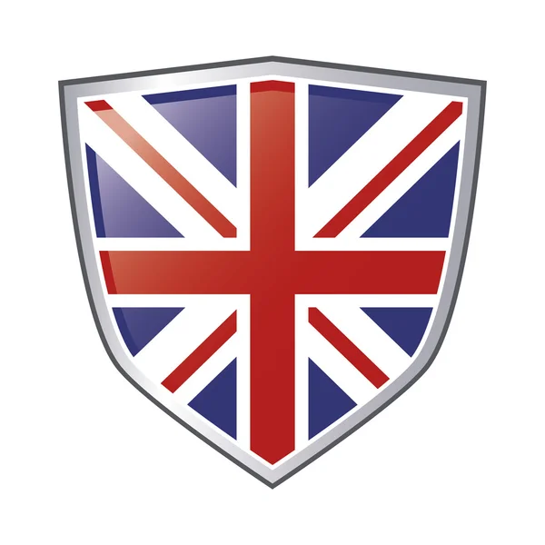 英国国旗国徽图标 — 图库矢量图片