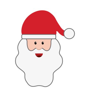 Santa neşeli Noel tasarım