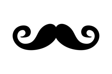 Bıyıklı erkek saç tasarım