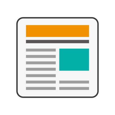 haber bilgi kağıt tasarımı