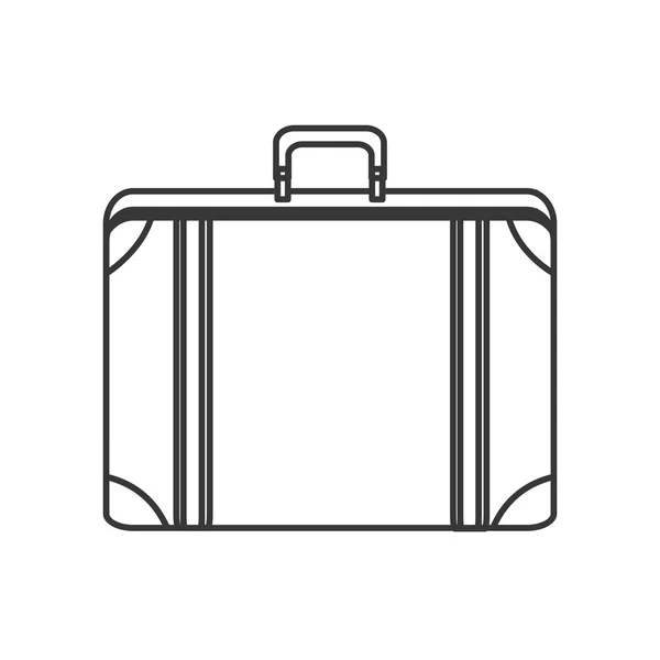 Valise bagages conception de bagages — Image vectorielle