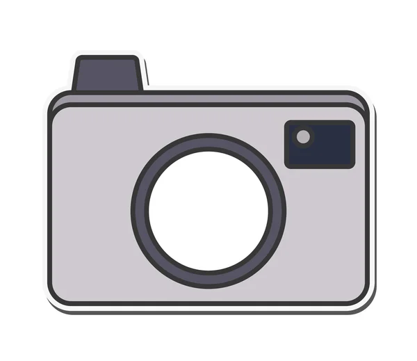 Câmera gadget design eletrônico — Vetor de Stock