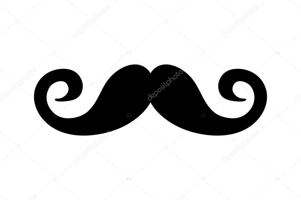 mustache male hair design \u2014 stock vector © jemastock 121417180mustache male hair design \u2014 stock vector