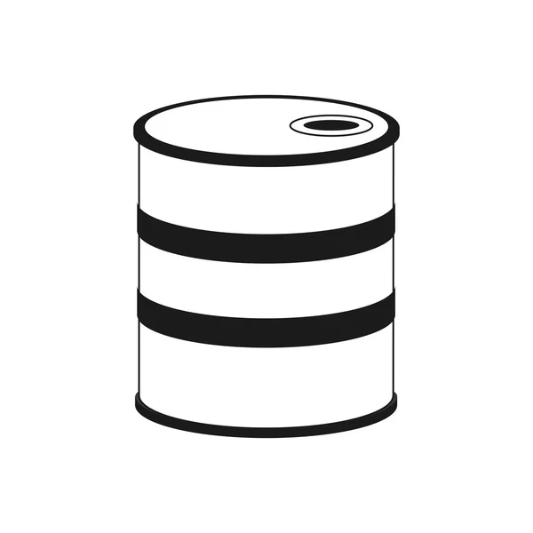 Icono barril de petróleo — Vector de stock