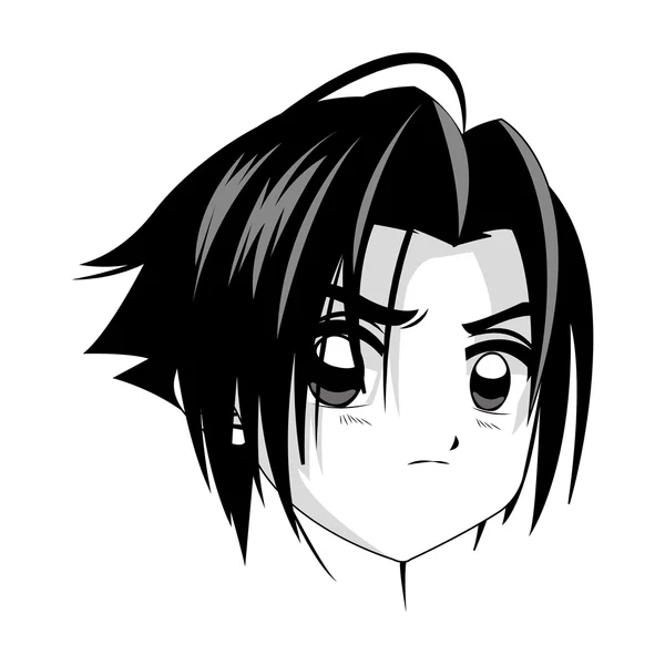 Boy Anime Male Manga Cartoon Icon. Vector Graphic Stock Vector -  Illustration of beauty, symbol: 110235843