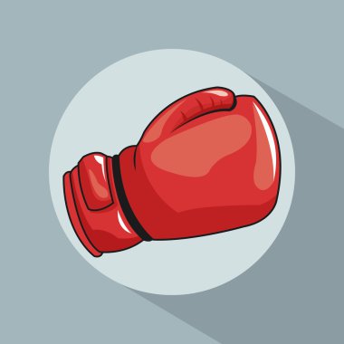 Eldiven Boks pop art comic tasarım