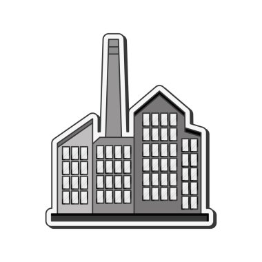 Endüstriyel fabrika simgesi