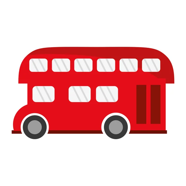 London bus Inghilterra design — Vettoriale Stock