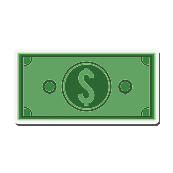 Bill money financial design — Stock Vector