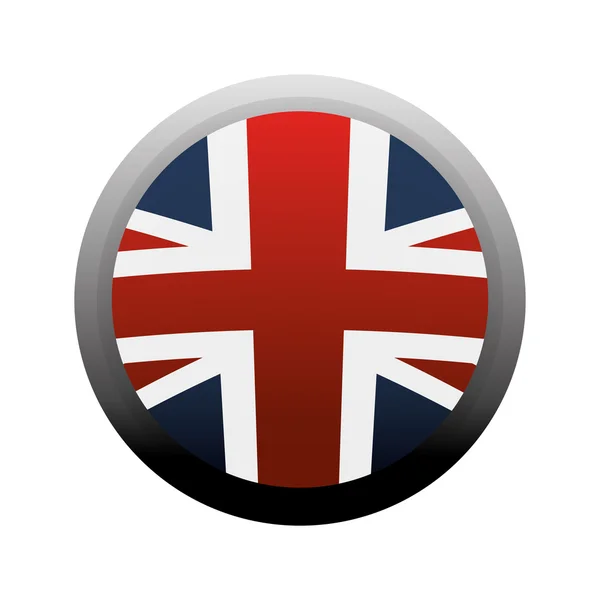 Bandeira england europa design —  Vetores de Stock