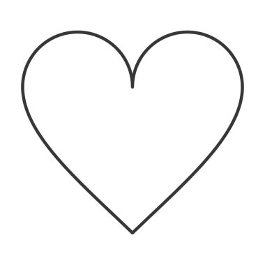 Kalp şekli love tasarım