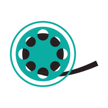 Film reel sinema film tasarım