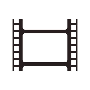 Film şeridi sinema film tasarım