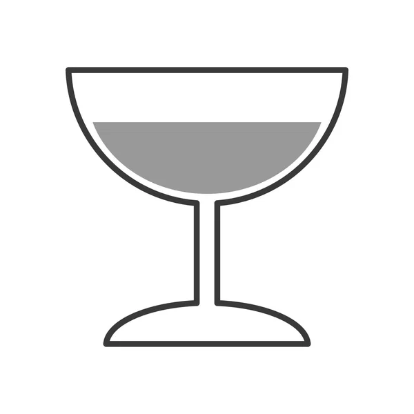カクテルのアルコール飲料のデザイン — ストックベクタ