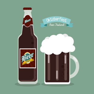 bira içmek oktoberfest tasarım