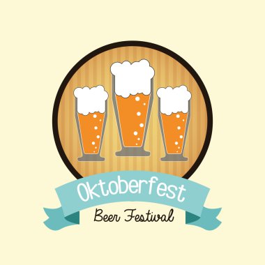 bira içmek oktoberfest tasarım