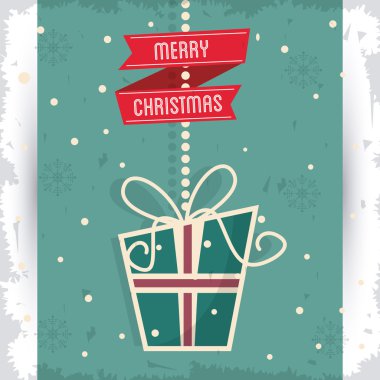 neşeli Noel tasarım hediye