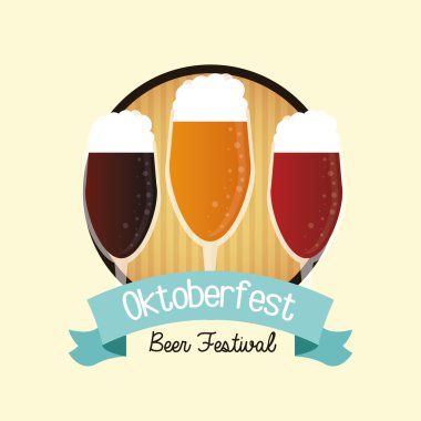 bira içmek oktoberfest tasarım