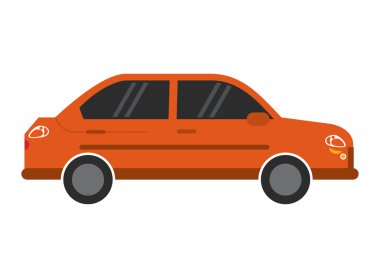Araba otomobil taşımacılık tasarım