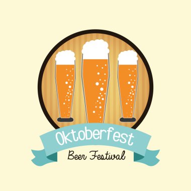 bira içmek oktoberfest tasarım