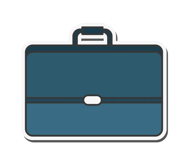 Valise voyage business design — Image vectorielle